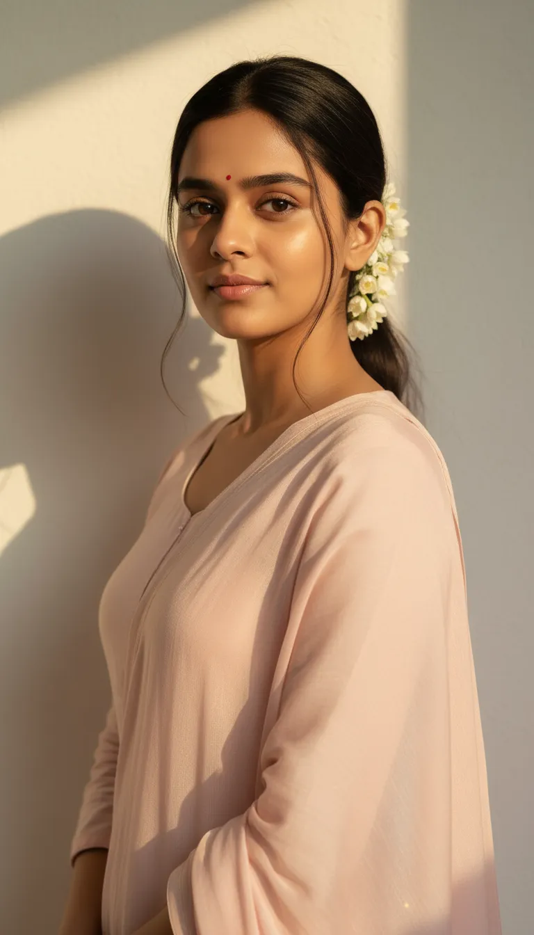 Light Pink Outfit Portrait